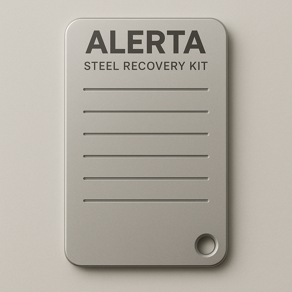 ALERTA Steel Recovery Kit